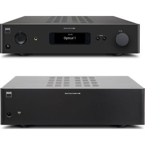 NAD C658 + C298 - Voor- / eindversterker combinatie - (grafiet)