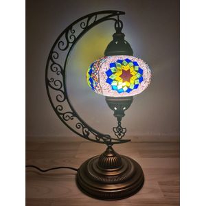 Mozaïek lamp - Turkse lamp - Oosterse lamp - Hand gemaakt - Authentiek