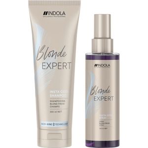 Indola - Blonde Expert Insta Cool Set - 250+150ml