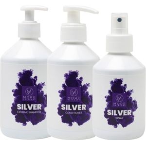More Haircare - The Complete Silver Set - 2x250+200ml