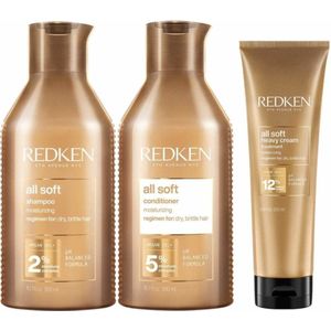 Redken - All Soft de Luxe Set - 300 + 300 + 250ml