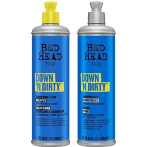 TIGI - Bed Head Down 'N Dirty Set - 2x400ml