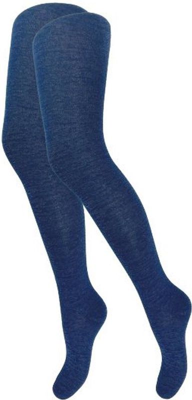 Kindermaillot - Blauw gemêleerd - Glitter