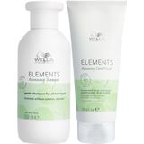 Wella - Elements Renewing Duo Set - 250+200ml - Crèmespoelingen
