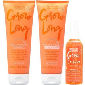 Umberto Giannini - Grow Long Trio - Haargroeimiddelen - 250+250+75ml