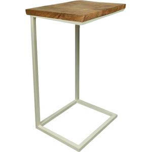 Bijzettafel - Laptop Tafel - Tafel - Tafeltje - Table - Coffee Table - Mangohout - 65 cm hoog
