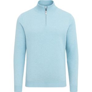 Vercate - Luxe Half Zip - Lichtblauwe Pullover
