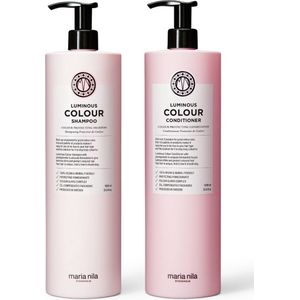 Maria Nila - Luminous Colour XL Care Set - 1000ml + 1000ml