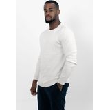 Pullover - Gebroken Wit - Gebreid - Zachte Textuur