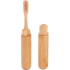 Bamboe Reistandenborstel - Ruimtebesparend - Bamboe