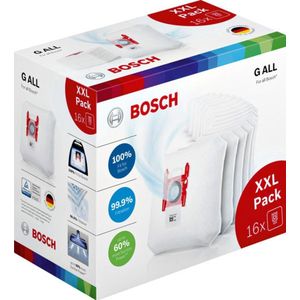 Bosch Voordeelpak Stofzuigerzakken 16 stuks - type G ALL stofzakken BBZ16GALL 17002095