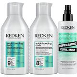 Redken - Acidic Bonding Curls Refresh Set - 2x300+250ml - Crèmespoelingen