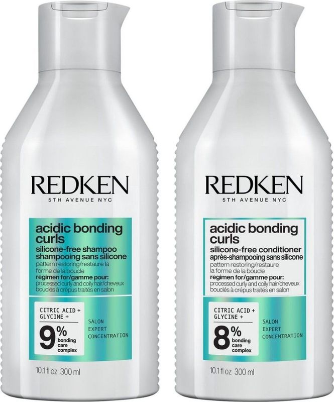Redken - Acidic Bonding Curls Duo - 2x300ml - Krullenshampoo en Conditioner