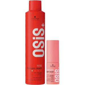 Schwarzkopf - OSiS+ Texture & Volume Set - 300ml en 10g - Stylingset