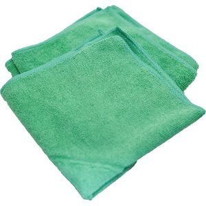 Microvezeldoek 40x40 cm 300 grams Groen per 5 stuks