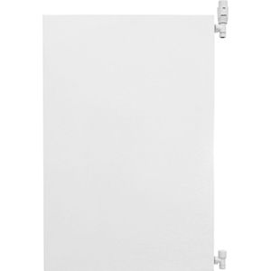 Oppio 90x60 cm Type 22 - 1760 Watt - Oppio Paneelradiator Compact 6 vlakke voorzijde - Wit (Ral 9016)