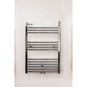 Oppio 80x60 cm - 547 Watt - Oppio Handdoekradiator - Chroom