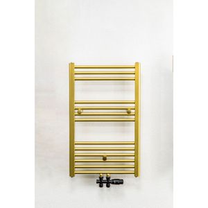 Oppio 80x60 cm - 547 Watt - Oppio Handdoekradiator - Goud