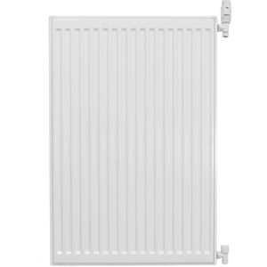 Oppio 90x60 cm Type 22 - 1760 Watt - Oppio Paneelradiator Compact 6 geribbelde voorzijde - Wit (Ral 9016)