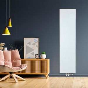 ECA 160x50 cm Type 22 - 2275 Watt - ECA Verticale radiator vlakke voorzijde - Wit (Ral 9016)