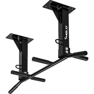 Pull up - Pull up bar - Pull up station - Pull up bar wandmontage - Pull up rack - Optrekstang - Optrekstang fitness - Plafondmontage - Zwart