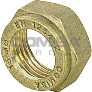 Comisa 15mm Brass Nut Inc