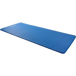 Fitnessmat - Yogamat - Fitness vloermat - Sportvloer - Fitnessmatten - Fitnessmatje - Vinyl - 1.5 kg - Blauw - 190 x 80 x 1 cm