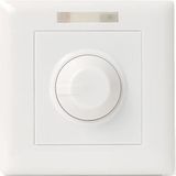 LED Dimmer - Rinzu Dimmy - Opbouw - 0-10V - 800W - Afstandsbediening - Enkel Knop - Incl. Afdekraam - Wit