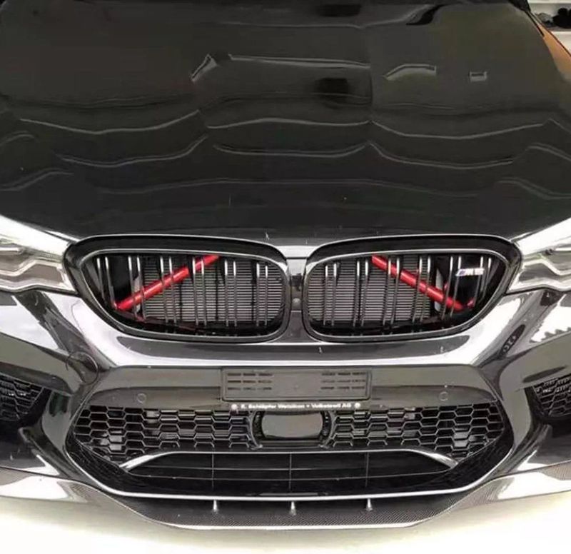Rood Front Nieren Cover Frame Grill Trim Strips Voor Bmw F20 F21 F22 F23 F30 F31 F32 F33 F44 F45 1 2 3 4 Serie M Sport stijl
