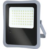LED Floodlight op Zonne-energie - LED Schijnwerper - Aigi Florida - LED Solar Tuinverlichting Wandlamp - Afstandsbediening - Waterdicht IP65 - 200W - Helder/Koud Wit 6500K