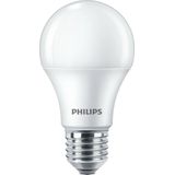 Voordeelpak PHILIPS - LED Lamp E27 10 Pack - Corepro LEDbulb E27 Peer Mat 10W 1055lm - 865 Helder/Koud Wit 6500K | Vervangt 75W