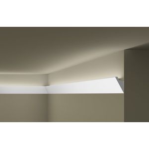 NMC Wallstyl Kroonlijst IL4 - Plafondlijst - Verlichtingsprofiel - Sierlijst - Lengte 2 m