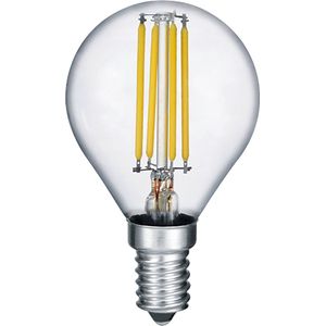 LED Lamp - Filament - Torna Tropin - E14 Fitting - 2W - Warm Wit-2700K - Transparant Helder - Glas