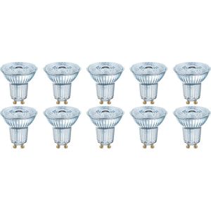 LEDVANCE - LED Spot 10 Pack - Parathom PAR16 940 36D - GU10 Fitting - Dimbaar - 3.7W - Natuurlijk Wit 4000K | Vervangt 35W