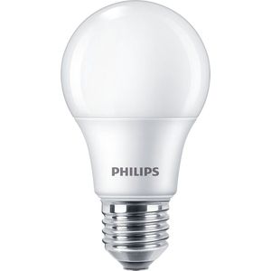 PHILIPS - LED Lamp E27 - Corepro LEDbulb E27 Peer Mat 4.9W 470lm - 840 Natuurlijk Wit 4000K | Vervangt 40W