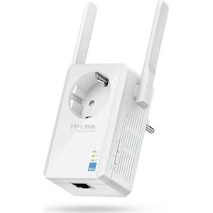 TP-Link - WiFi Versterker - Zeer Krachtig - WiFi Repeater - TL-WA860RE - Met Stopcontact - Draadloos Internet Versterker - 300 Mbps - Wit