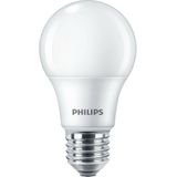 Voordeelpak PHILIPS - LED Lamp E27 10 Pack - Corepro LEDbulb E27 Peer Mat 8W 806lm - 865 Helder/Koud Wit 6500K | Vervangt 60W