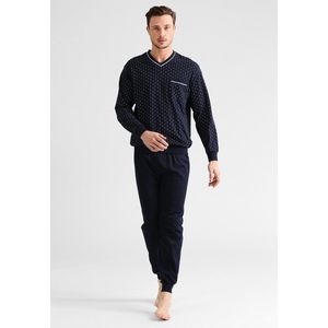 Gotzburg premium heren pyjama - donkerblauw