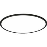 Trion - Skiff - LED Plafondlamp - Mat Zwart - 30W - Dimbaar - Afstandsbediening