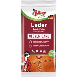 Lederdoekjes - 5x 20 doekjes - Verzorging van leder - Meubels - Schoenen - Kleding - Autostoelen