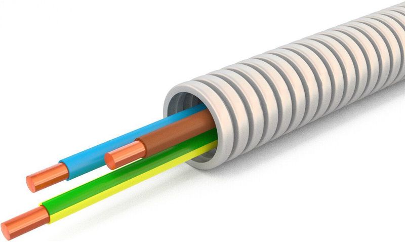 Flexibele Buis - Voorbedrade Flexbuis - 3x2.5mm - 16mm - KEMA-KEUR - 100 Meter