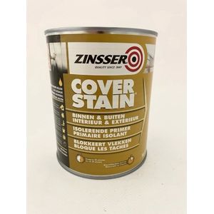 Zinsser Primers Isolerend Type Cover Stain - 1 L - Wit