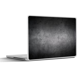 Laptop sticker - 14 inch - Beton print - Grijs - Retro - Cement - Textuur - 32x5x23x5cm - Laptopstickers - Laptop skin - Cover
