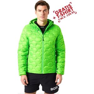 Björn Borg - Down Liner Jacket - Zwart - 100% Gerecycled Polyester