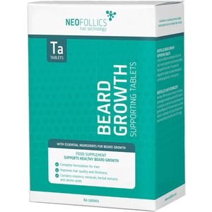 Beard Growth Supporting Tablets - 60st