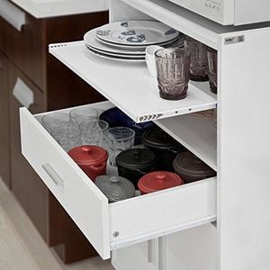 Magnetron Plank - Keuken Opbergwagen op Wielen - Keukenkast
