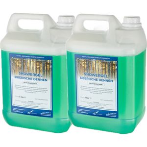 Douchegel Siberische Dennen 5 liter - set van 2 stuks - Showergel - Navulling