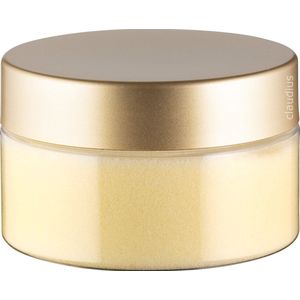 Scrubzout Vanille - 300 gram - Pot met luxe gouden deksel - Hydraterende Lichaamsscrub