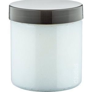 Luxe Verzorgende Bodyscrub-Gel Berken - 400 gram - Pot met zwarte deksel - set van 6 stuks - Hydraterende Lichaamsscrub