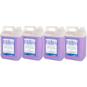 Claudius Douchegel Relaxing Lavendel 5 liter - set van 4 stuks - Showergel